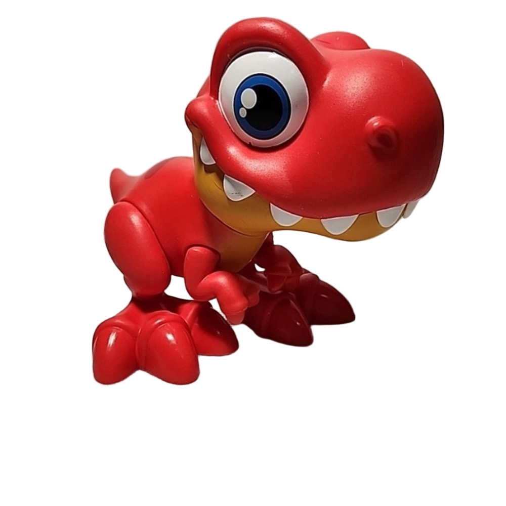 Zuru smashers Dino dig junior red raptor figure toy